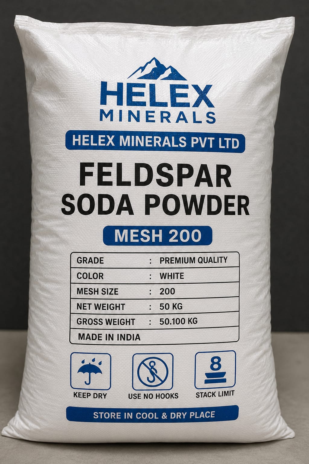 Feldspar Powder Bag